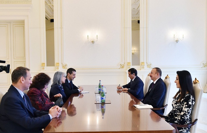 President Ilham Aliyev received delegation led by Bulgarian Foreign Minister